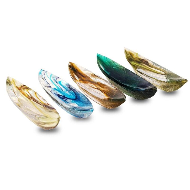 Lynden Over "Waka", Hand Blown Glass, 180mm long, $170 each, Available in Various Colours